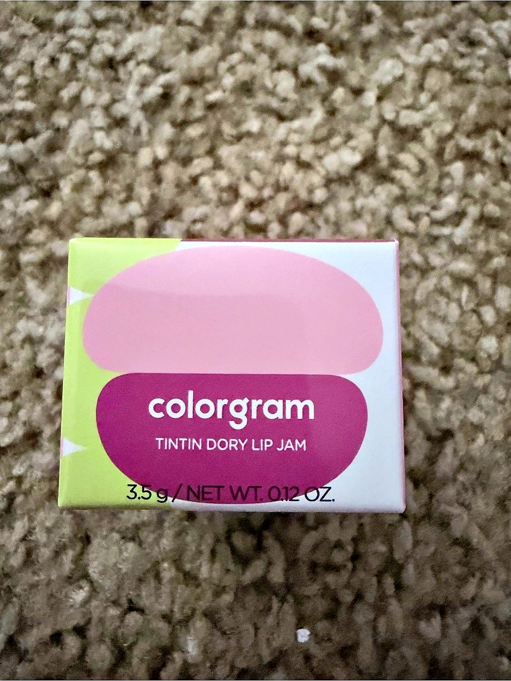 colorgram Tintin Dory Lip Jam Tinted Lip Jam Pink NWT